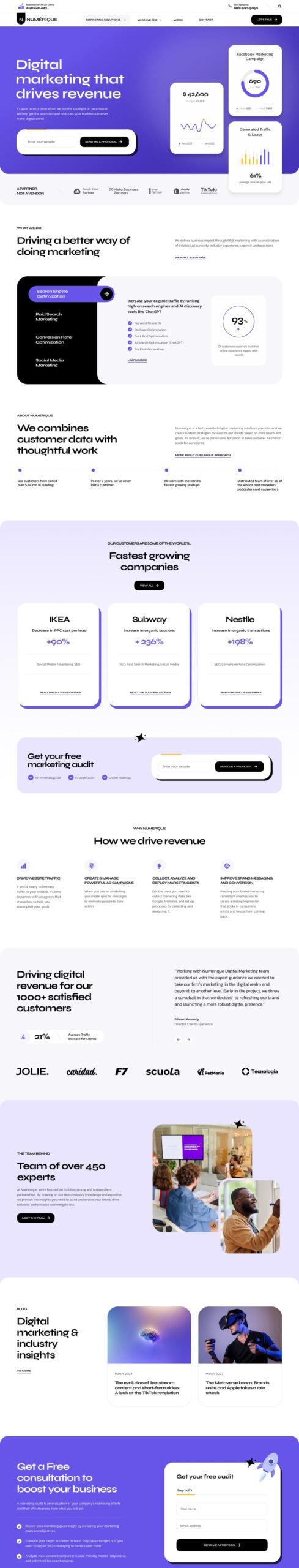 Landing Page